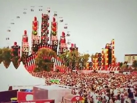DEFQON.1 FESTIVAL TRAILER 12.O6.10 ALMERE STRAND HOLLAND