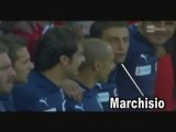 Marchisio offende Roma durante l'Inno di Mameli