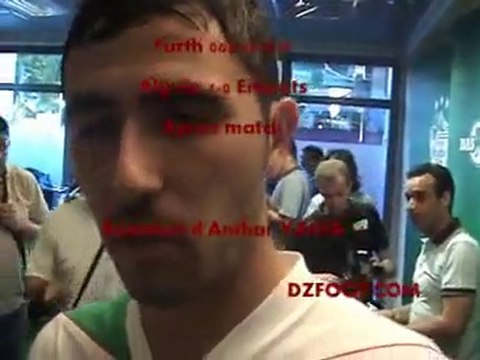 Algerie Antar yahia défend Mansouri Video Exclusif