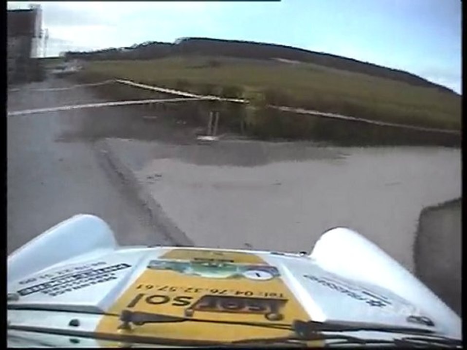 Caméra embarquée Gilles Nantet Coupe de France 2004