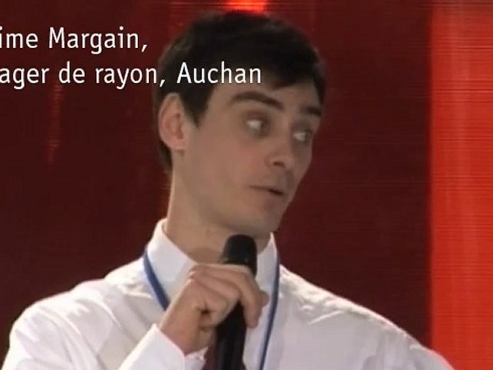 Maxime Margain, Manager de rayon, Auchan