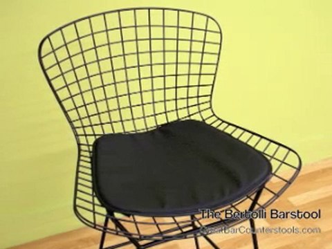 Counter Bar Stools - The Bertolli Wire Barstool