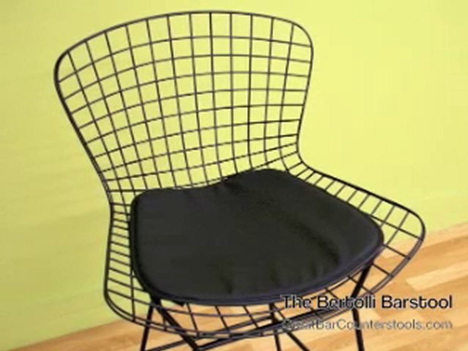 Counter Bar Stools - The Bertolli Wire Barstool
