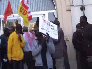 Drancy Foyer AFTAM Rassemblement Mairie