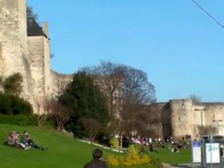 une partie du chateau de caen