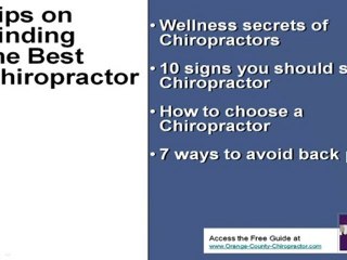 How To Find The Right Chiropractor In Irvine, California