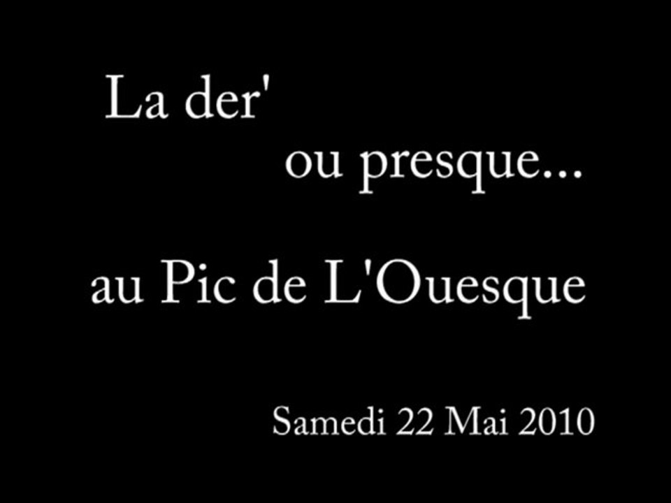 Pic de l' Ouesque
