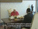 Benedict XVI: În audienţă preşedintele Republicii Congo