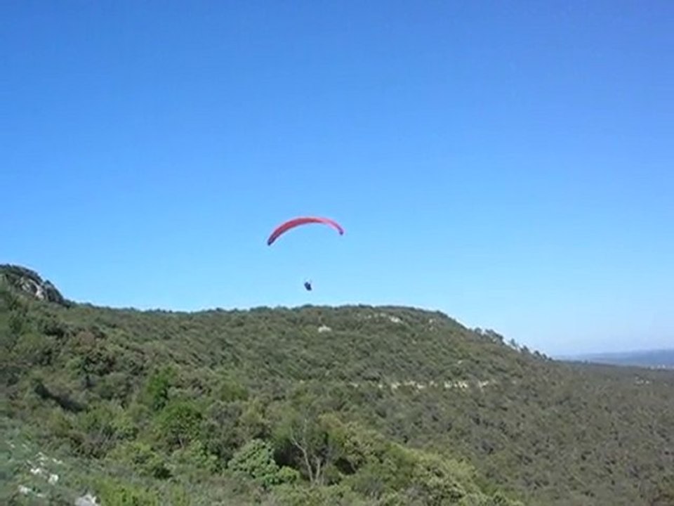Nath baptème de parapente