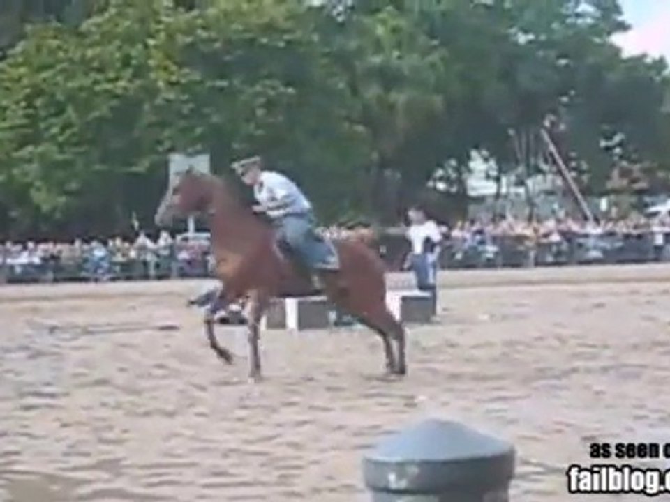 Horse Trick FAIL