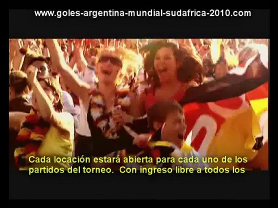 FIFA Fan Fest - Sudafrica 2010 - Argentina - Subtitulado HD