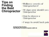 Choose San Francisco Chiropractor Chiropractic