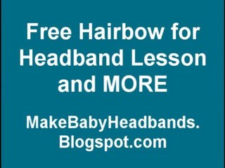 Learn How to Make These Baby Headbands at Home
