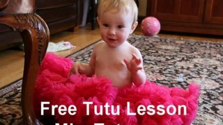 Adorable Little Girls Tutus You Can Learn How to Make Easy