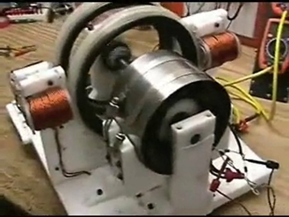 Magnet motor AT WORK