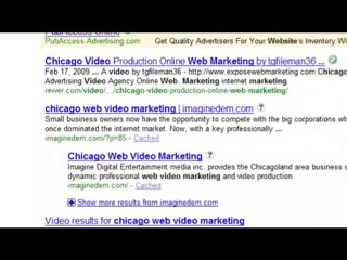 web video marketing, internet marketing, chicago web video