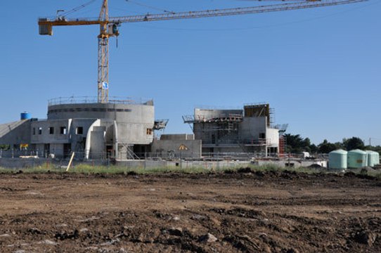 CAP D'AGDE - 2010 - Visite de chantier du centre aquatique du Cap d'Agde