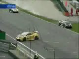 Incidente durante la corsa di Lamborghini