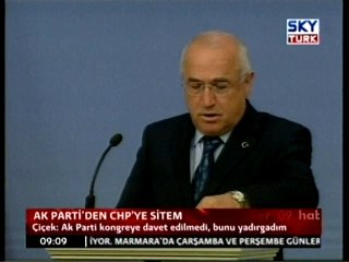 AK Parti'den CHP'ye Sitem