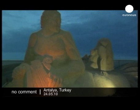 Sand sculpture Festival in Turkey - no comment