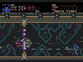 Playtrough Probotector/Contra : Hard Corps PART 5 - STAGE 4