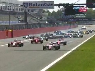 Formule 2 saison 2010 Monza Race 2 départ