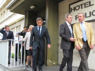 Nicolas Sarkozy à Beauvais le 25 mai