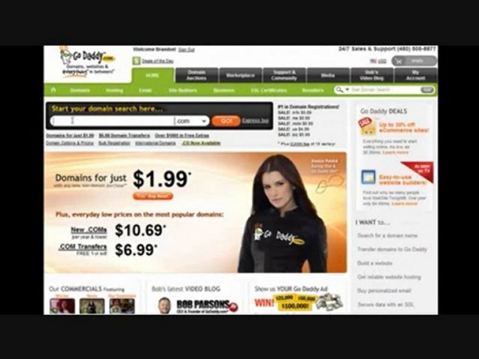 Godaddy vs Network Solutions