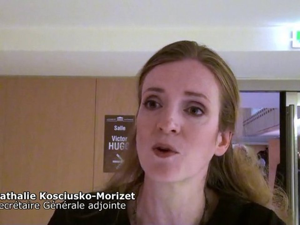 Convention "Retraites": Itw de Nathalie Kosciusko-Morizet