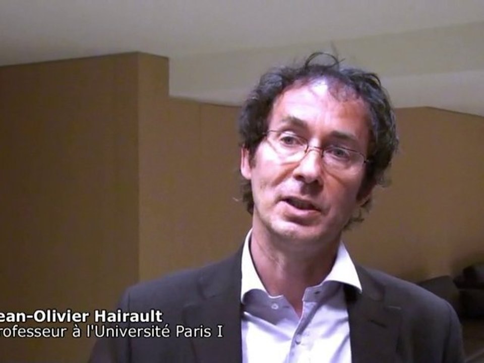 Convention "Retraites": Itw de Jean-Olivier Hairault