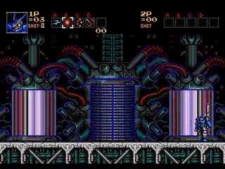 Playtrough Probotector/Contra : Hard Corps PART 6 - STAGE 5A