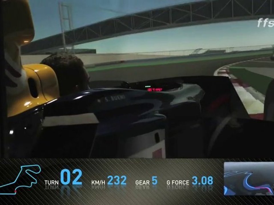 F1 - Istanbul - Un tour avec Sébastien Buemi