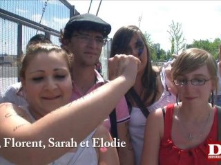 Les fans de Lady Gaga devant le Zénith