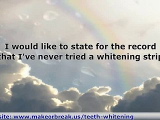 Comparison of the best whitening strips and their utility