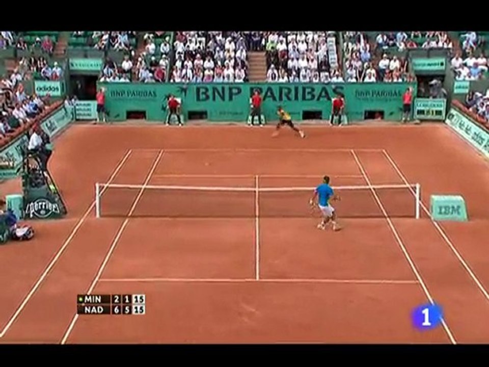 Rafael  Nadal, Primer partido RG