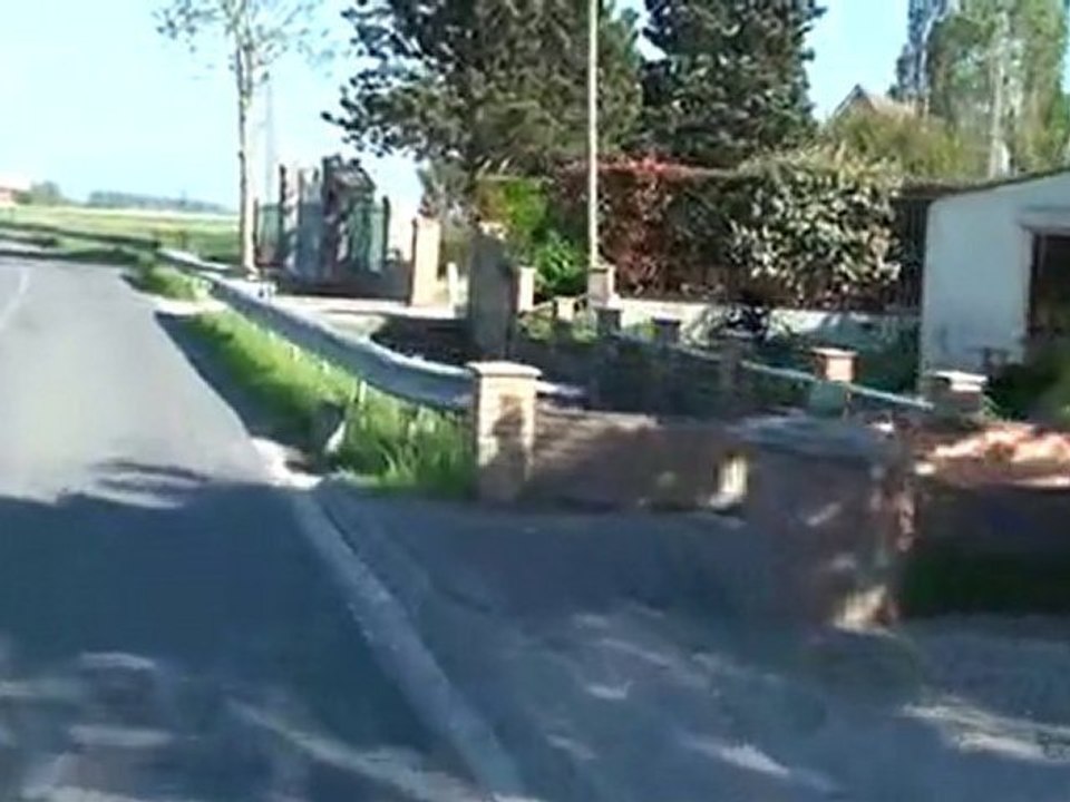 Balade à moto vers Boulogne