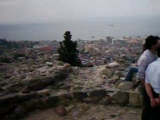 die burg von izmir kadifekale  Pagos  antike Smyrna