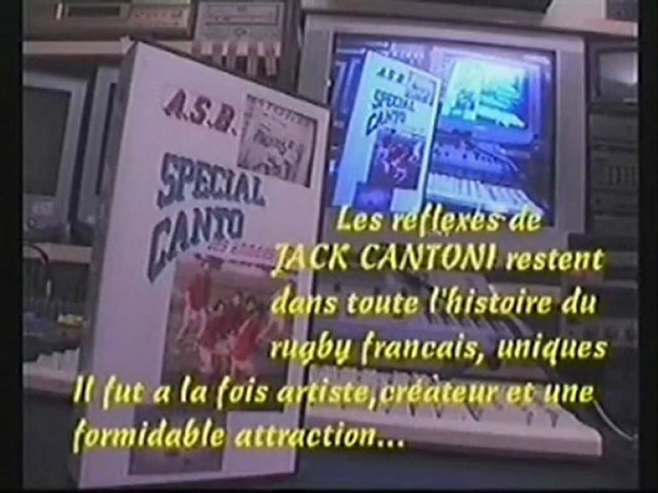Un "génie" du rugby : Jack CANTONI