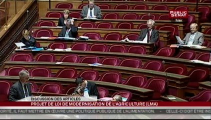 SEANCE,Séance - Projet de loi sur la modernisation de l'agriculture