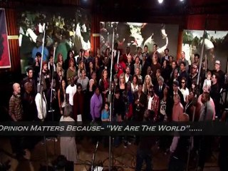 We are the world think out loud intro