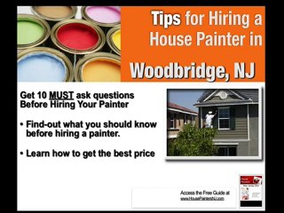 best house painter Woodbridge nj practices