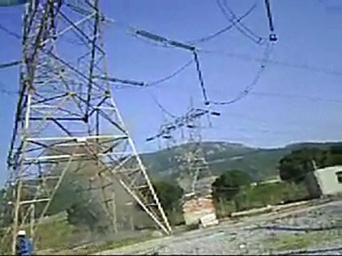 380 kv baraya hat tüfeği atılması