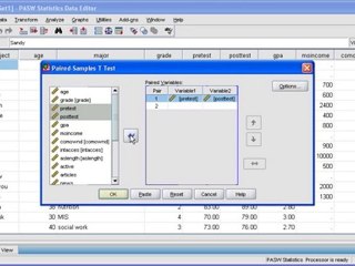 2.3 Paired-Samples T Test: PASW (SPSS) Statistics v.17