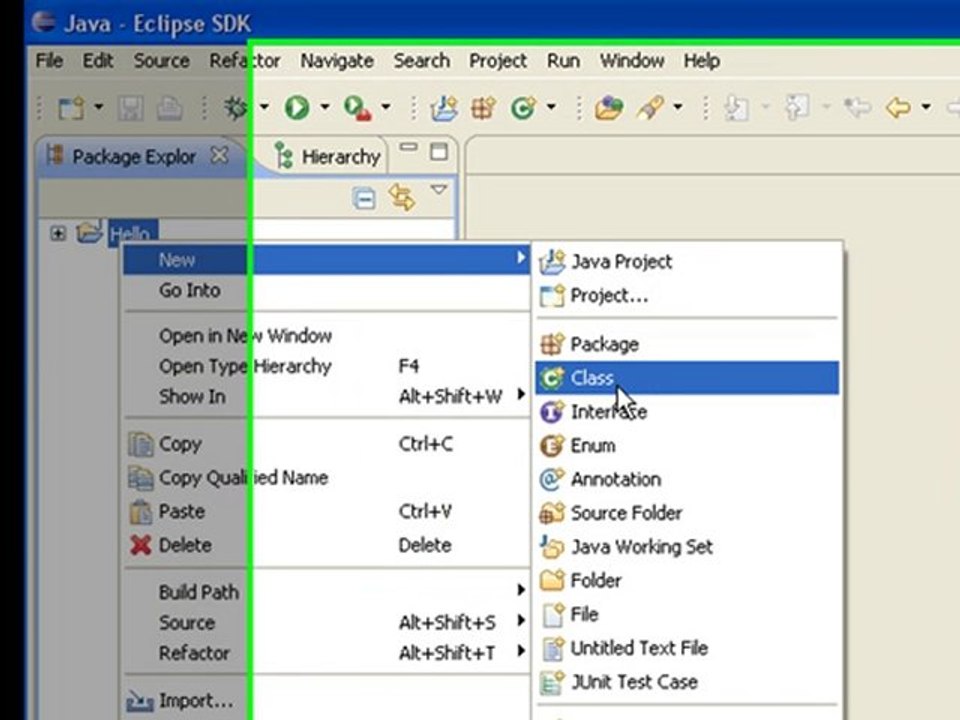 Creating Java Console Application