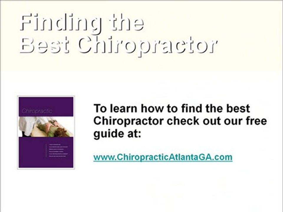 Chiropractic Atlanta GA