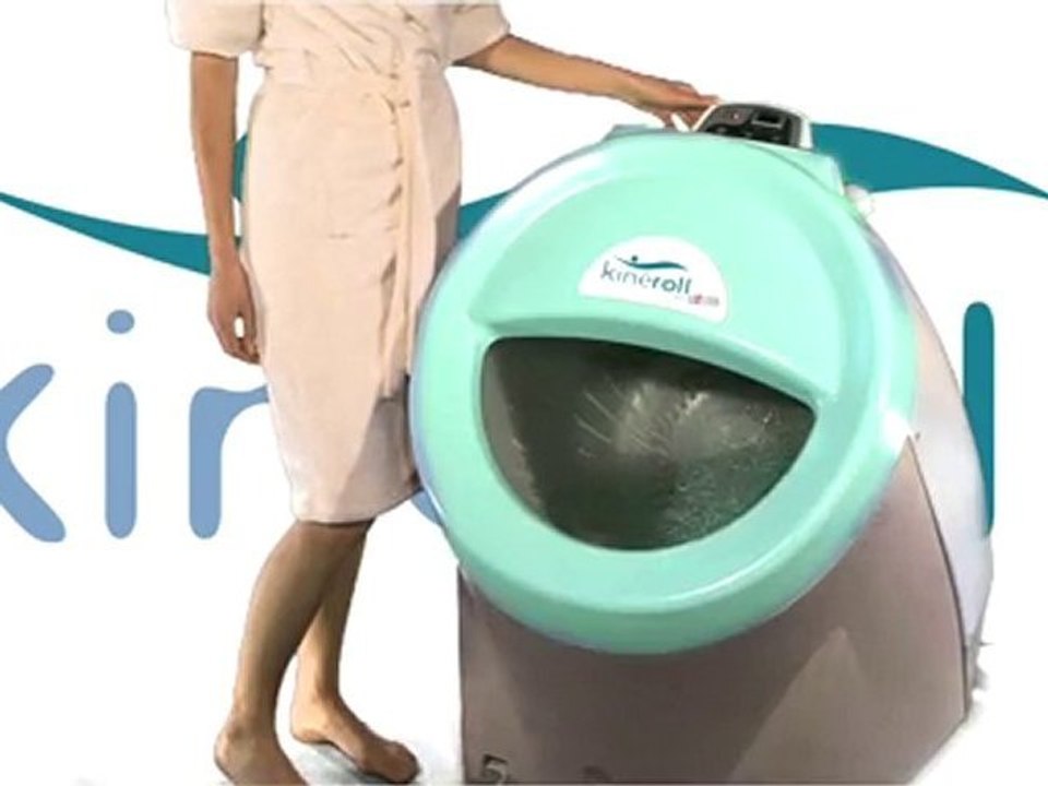 Rééducation de la main avec Kinéroll : hydromassage à billes