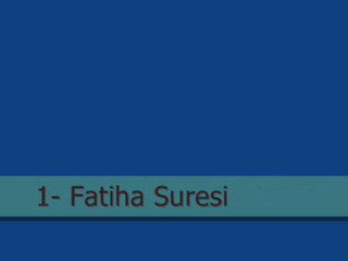 Fatiha Suresi