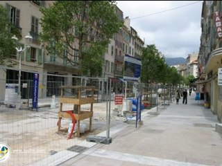Les travaux du Cours Lafayette de Toulon