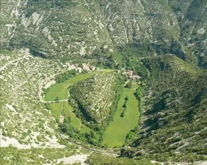 Cirque de Navacelles - St Maurice de Navacelles en boucle
