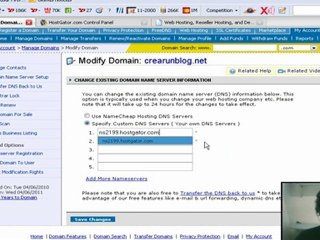 Como configurar dns?